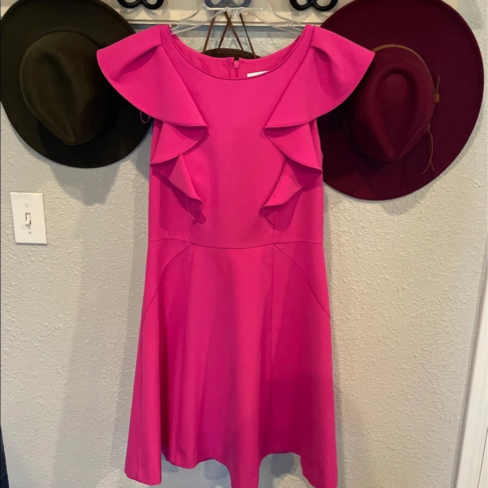 Pink Ruffled Dress